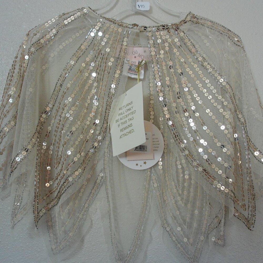Tutu Du Monde Ethereal Cape in Gold